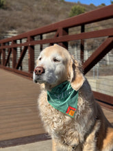Load image into Gallery viewer, Ruffing It Dog Bandana
