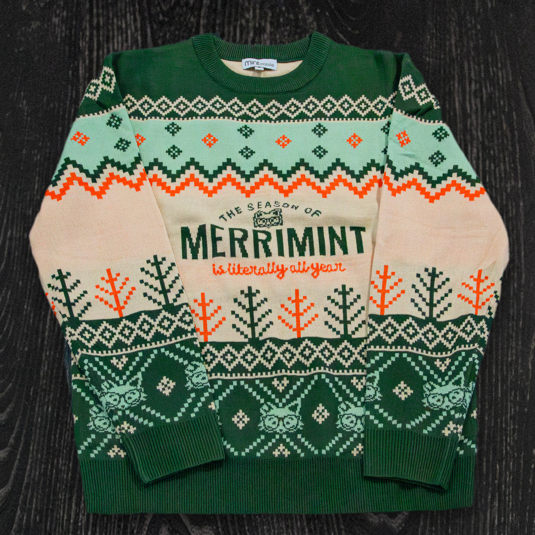Minty n Bright Ugly Sweater (Limited quantities available)