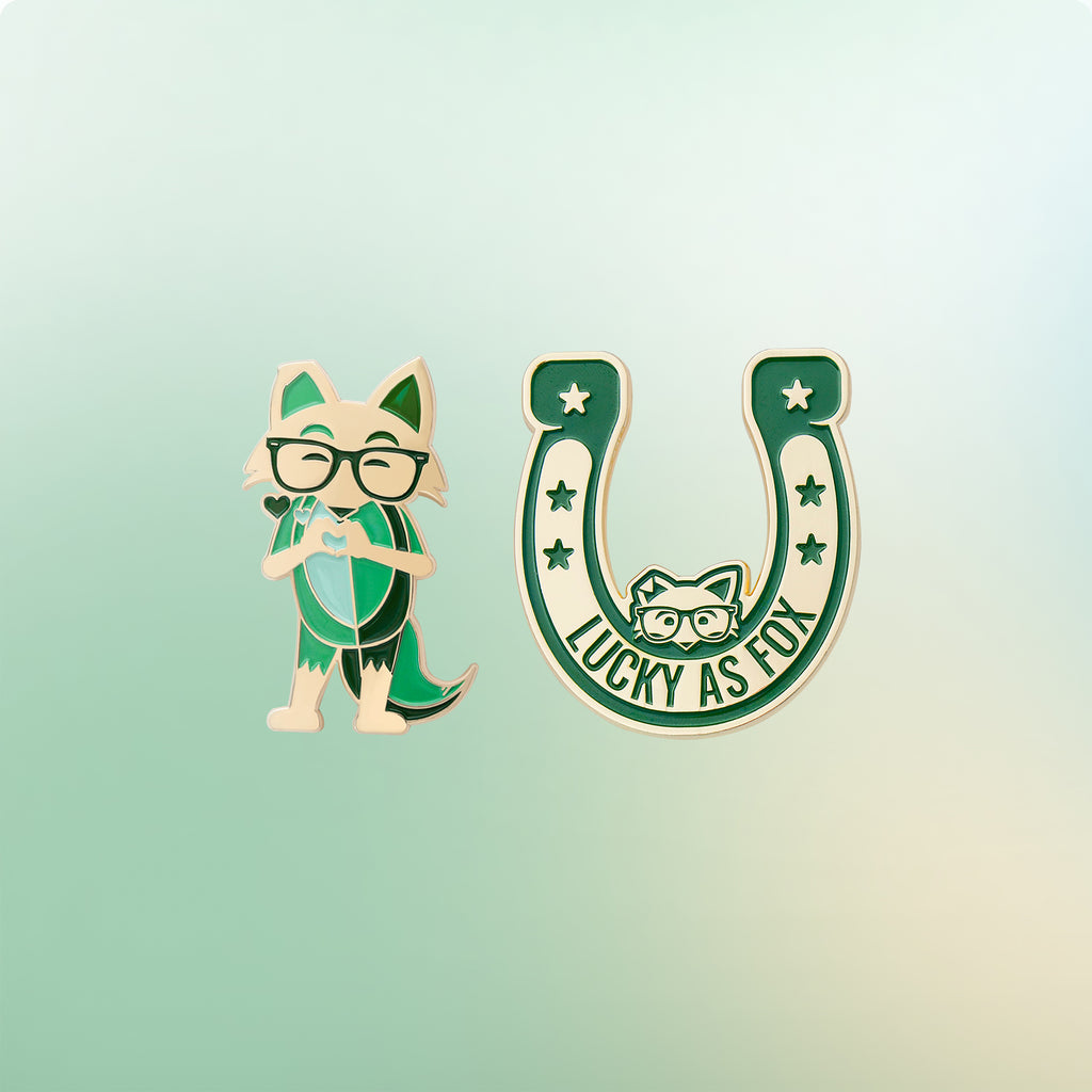 Good Luck Charm Pin Set