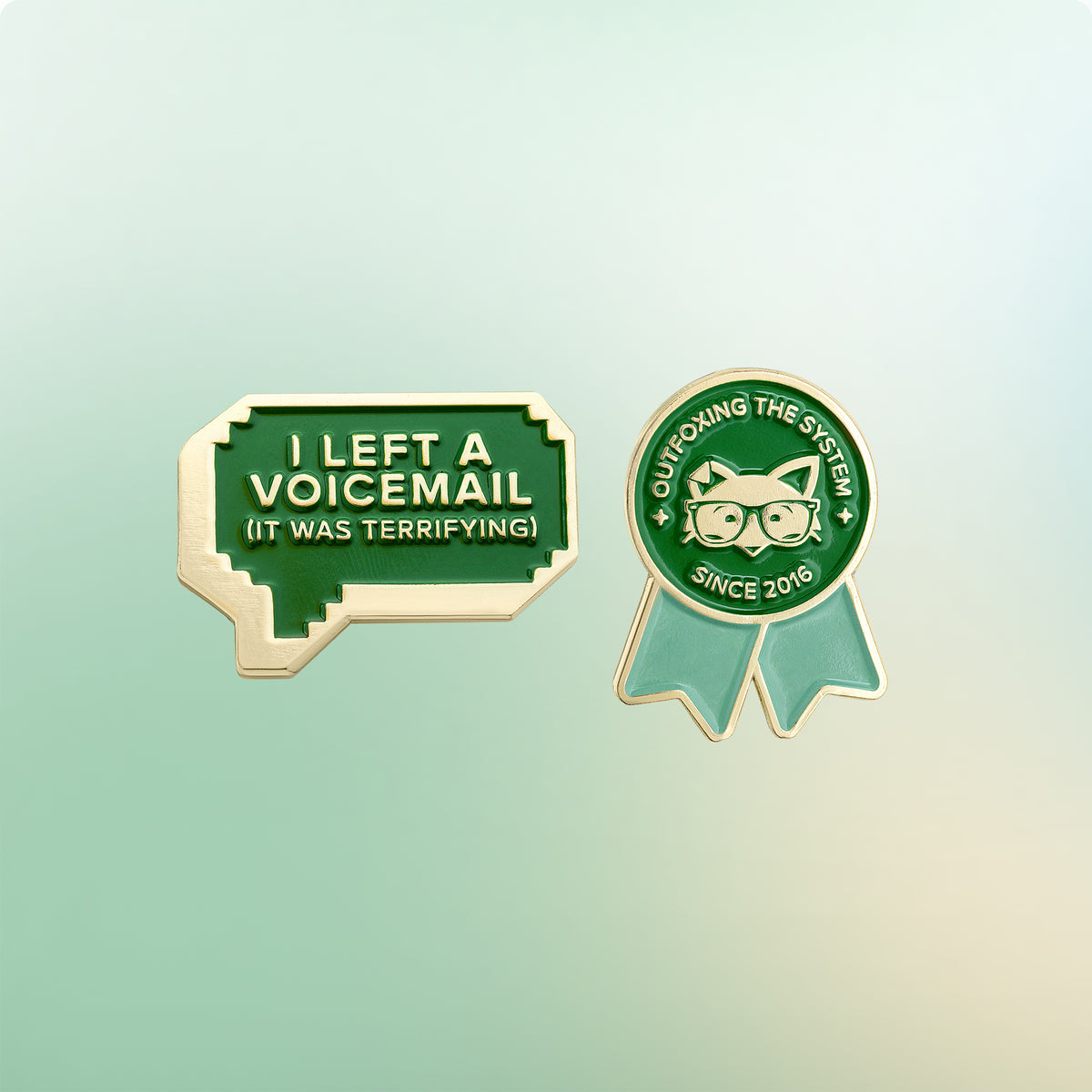 Just Foxing Around Pin Set