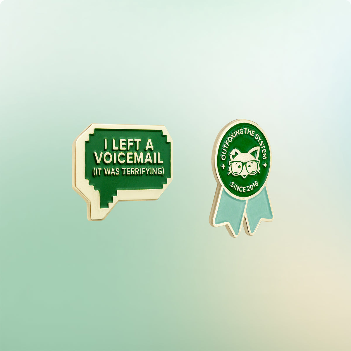 Just Foxing Around Pin Set