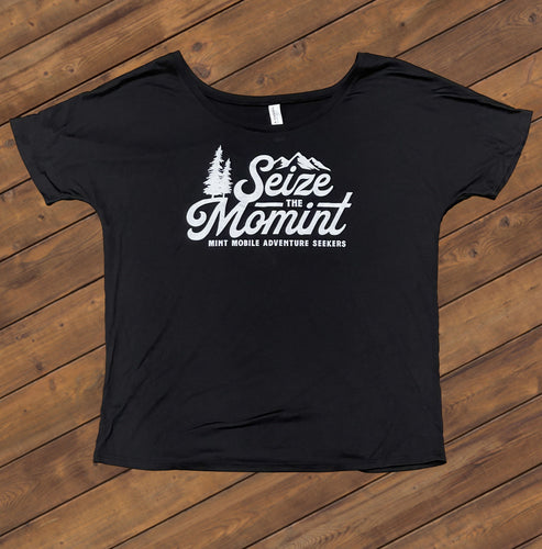 Seize the Momint Women’s T-Shirt in Dark Mode (Limited quantities available)